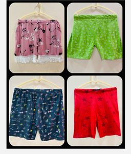 Mix & Match Shorts - Set of 4