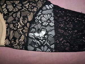 Lace Dress - Black