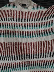 Striped Knit Sweater