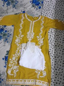 CHIKANKARI KURTA SET