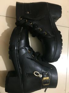 Black boots