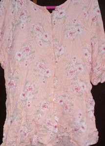 Floral Button-Up Shirt