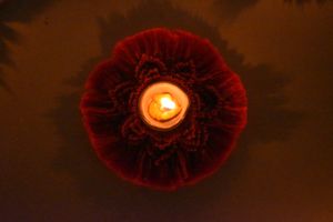 Macrame Tea Light Holder