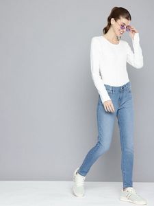 Levis Women Skinny Fit Light Fade Stretchable J