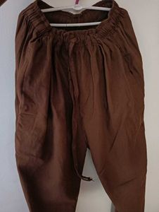 Brown Drawstring Pants