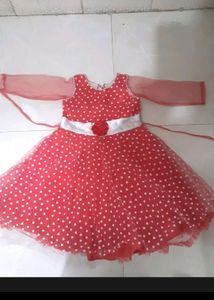 💥beautiful ❤❤ Red Partywear Dress