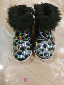 Girl Black Shoes For 2 To 3 Years Girls