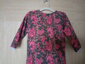 Pink Kurta For Women
