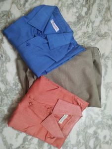 Red Blue Pant Shirt Combo