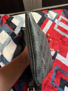 Guess Monogram Crossbody Bag