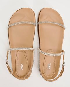 Sparkly Strap Sandals