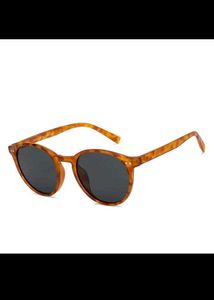 Tortoise Shell Round Sunglasses
