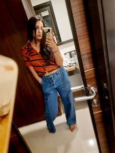 Brand New Denim Cargo Jeans