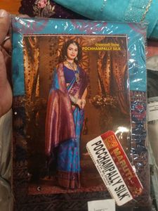Pochampally Cotton Silk Saree