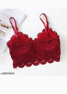 Red Lace Bralette