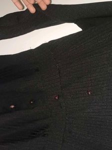 Elegant Black Button-Down Top