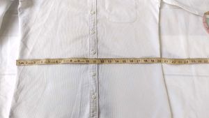 Striped White Casual Shirt