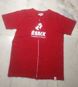 Red RAACK Academy Tee