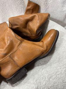 Brown Leather Boots