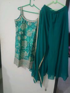 partywear padded  Kurta Set