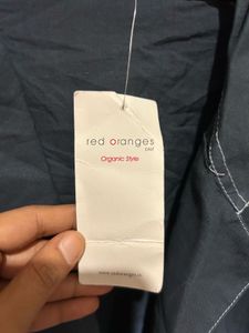 🌊 Red Oranges Dip-Dye Beach Dress – Brand New