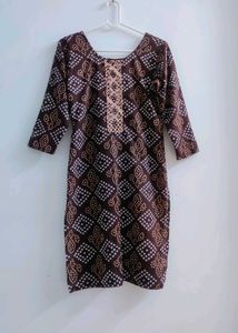 🤎 Embroidery &amp; Real Mirror Work @Front