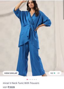 Blue Kurta Set ( Unused)b1g1