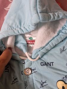 Baby Blue Winter Outfit(18-36months)