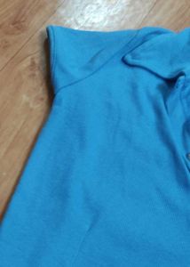 ✨ Trendy Blue Crop Top – Stylish &amp; Comfortable! ✨