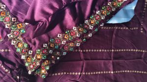 Elegant Purple Saree