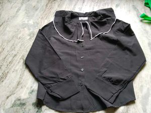 Cute Black Blouse