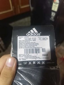 Adidas Socks (3 Pairs) Combed Cotton For Men &amp; Wom