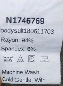 SHEIN OliveGreen Criss-CrossBack ThongBodysuit