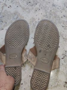 Beige Flats &amp; Sandals