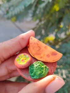 Miniature Indian  6Thali Set