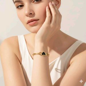 Heart Bangle Bracelet