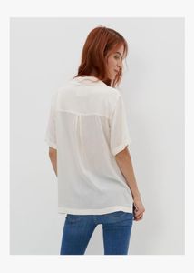 Beige Sheer Shirt