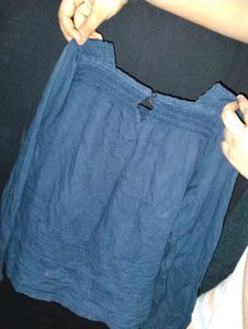 H&amp;M Navy Blue Top