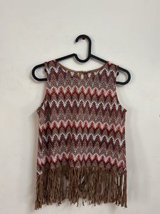 Boho Top with fringes