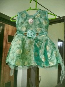 Cute Green Party Dress