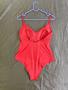Coral One-Piece Swimsuit