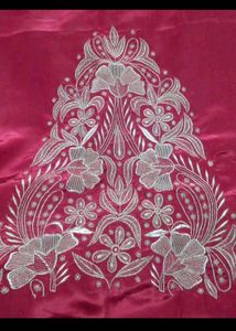 Elegant Embroidered Dress Material