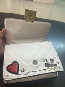 ALDO Hand Painted sling Bag( Pre Owned)