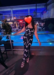 Chic Black &amp; White Dress