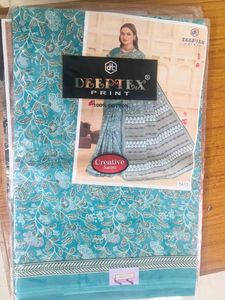 Deeptex Print Cotton Saree