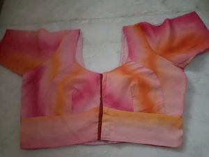 Saree With Blouse Garden Vareli ..