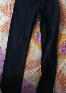 Light Wash Straight Leg Jeans 2set Black &amp; Blue