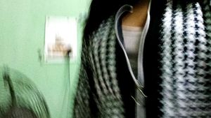 Houndstooth Bomber Jacket