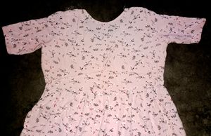Pure Cotten Plazo Frock Suit
