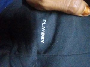 Reebok Black Playdry T Shirt